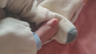 袜子是怎么脱下的