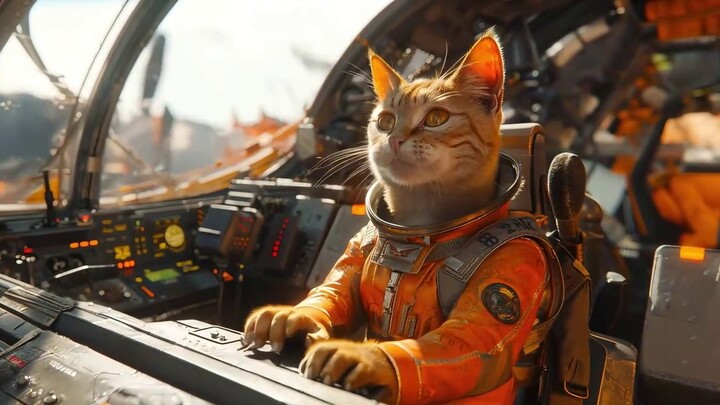 Film AI, "Planet Kucing vs. Bumi" Episode 2