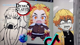 Demon Slayer Tik Toks that fixed inosuke's anger issue