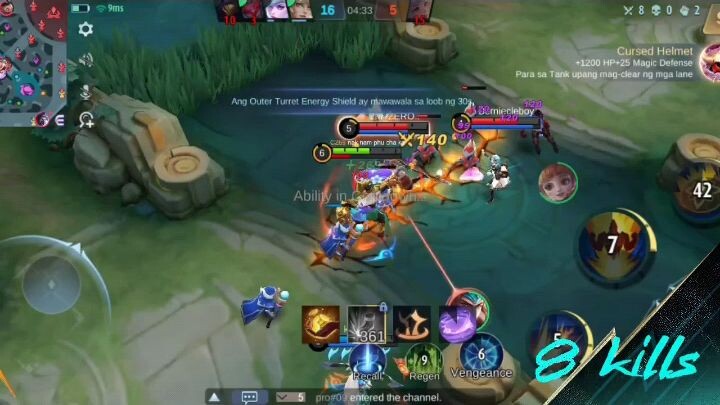 gatotkaca lang sakalam 15kills