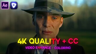 4K QUALITY AFTER EFFECTS + COLOUR CORRECTION  (My Personal CC)