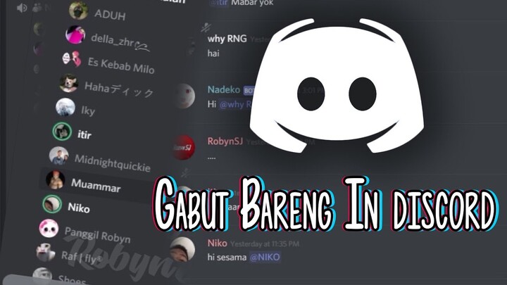 Kegabutan Bersama Di Discord - Discord Indonesia