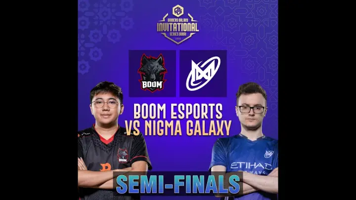 Boom Esports vs Nigma Galaxy - Semi Finals Galaxy Gamers