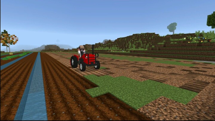 Tractors Add-on | Minecraft Bedrock