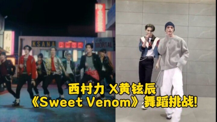 嗯嗨盆《Sweet Venom》编舞特别好看，也轮到我们铉辰了