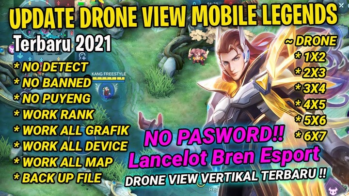 DRONE VIEW MAP MOBILE LEGENDS TERBARU 2021 - CARA MEMASANG DRONE VIEW DI MAP MOBILE LEGENDS 2021