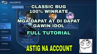 Classic Bug All Bot 100% Winrate | Full Tips Still Working