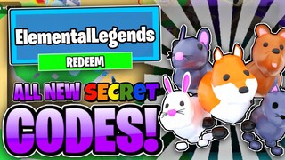ALL NEW SECRET OP CODES IN ELEMENTAL LEGENDS! | Roblox Elemental Legends