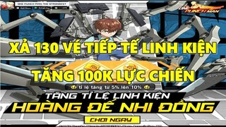 One Punch Man: The Strongest - Xả 130 Vé Tiếp Tế Linh Kiên Lên Hơn 100K Lực Chiến Ngon Lành