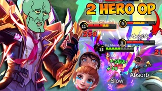 TIM NGE TROLL 🤡 MUSUH 2 HERO OP DI AMBIL SEMUA | fredrinn Mobile legends