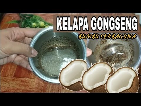 Cara Mudah Membuat Kelapa Gongseng atau Kelapa Sangrai