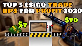 CSGO TOP 5 TRADE UPS | Profitable Trade-ups 2020 | elsu