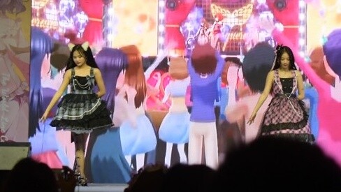 【Qian Ran & Xiao Yuer】Acara Idol♡Masquerade♡Pemotretan langsung dan ruang latihan Chengdu World Line