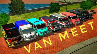 BATCH 10 | Ford Transit Van Meet | Car Parking Multiplayer | New Update | zeti