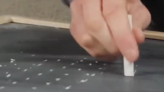 如何用粉笔画出完美虚线｜冲浪学单词37