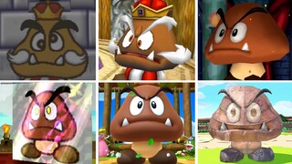 Evolution Of Big Goomba Bosses In Super Mario Games (2000 - 2021)