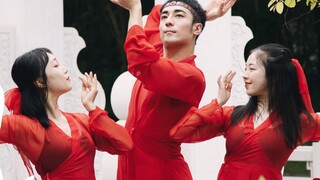 [Quansheng Dance Studio] MV ท่าเต้นแจ๊สสไตล์จีน "ดอกไม้ร่วงหล่นเหมือนฝน"
