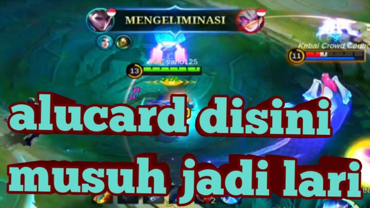 alucard dimari musuhnya pada lari