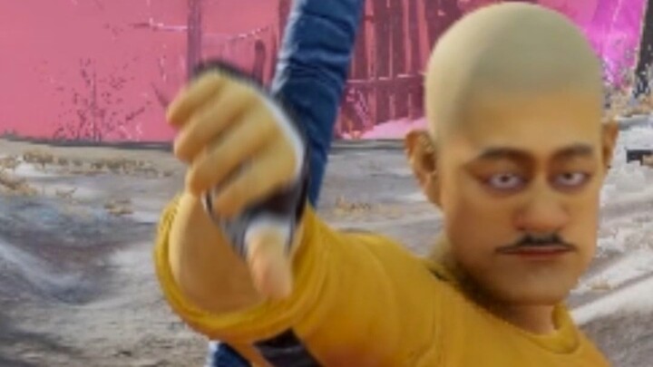 One little finger, and the rap begins!