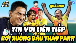 Thầy Park Vỡ Òa Nhận Liên Tiếp Tin Vui Trong Ngày Đầu Dự Khán | ĐTVN Như Rồng Mọc Cánh, NHM Mừng Vui