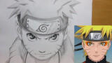 [Vẽ chì] Dùng 150 phút vẽ Naruto