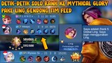 Detik Detik Solo Rank Ke Mythical Glory Pake Ling Gendong Tim Feed | Ling Gameplay - Mobile Legends