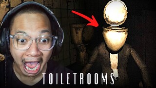 DIKEJAR MANUSIA BERKEPALA JAMBAN!!😭- TOILETROOMS Gameplay (Malaysia) FarydCupid