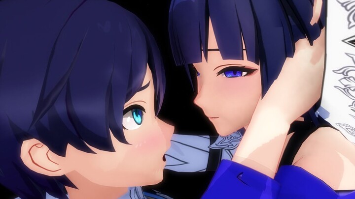 [MMD] "Will you do something special with me?" "I, I just want to watch TV."