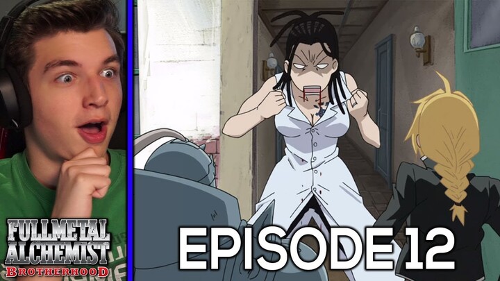 ENTER, IZUMI CURTIS! Ed and Al's TRAINING! | Fullmetal Alchemist: Brotherhood REACTION Episode 12