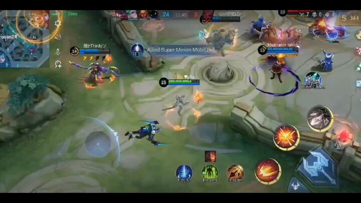 mobile legend  wan wan practice