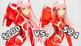 Real vs. Fake: Kotobukiya Zero Two figure from Darling in the Franxx