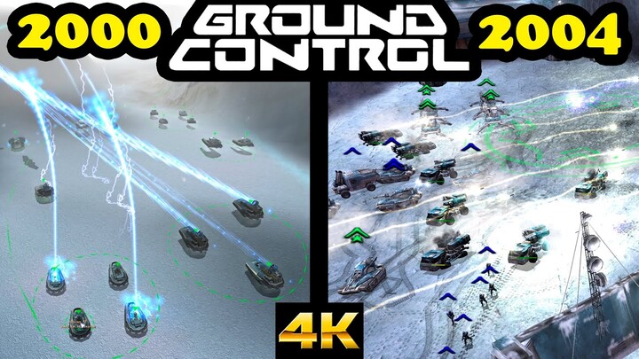 Evolution of Ground Control games (2000-2004)