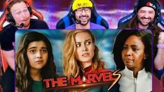 THE MARVELS TRAILER REACTION!! Marvel Studios' Teaser | Trailer Breakdown