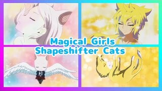 Magical Girls shapeshifter cats  【 Anime Transformation】