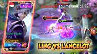 LING VS LANCELOT, BEGINI CARA LAWAN LANCELOT SKILL 1 HARUS DISIMPAN BAIK BAIK YA GUYS