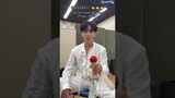 hoshi playing kendama for the 2nd time and it was success 😭🐯👏 #seventeen #hoshi