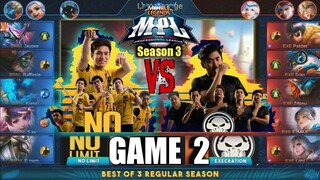 Game2 Execration VS No Limit | MPL PH S3 Regular Season