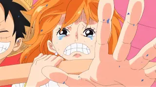 Luffy scares Nami , she thought she was going to die || ONE PIECE