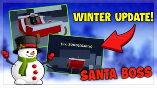 LEAKS *WINTER UPDATE!* COMING SANTA BOSS! SHINDO LIFE ll Roblox