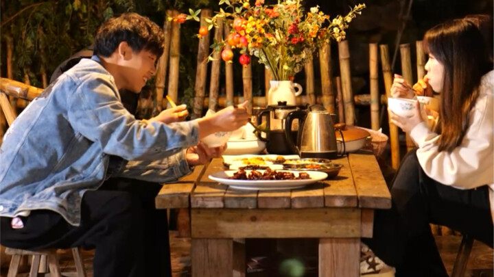 医生说老爸要多吃素，于我决定给他开个“荤”