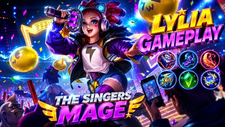 Damage Beruntun Lylia kalahkan lawan | MLBB MOBILE LEGEND