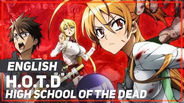 High School Of The Dead anime High School Of The Dead Poster for