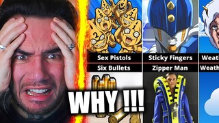 WORST Localization Names In JoJo's Bizarre Adventure