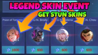 Get Guinevere Legend Skin for 1600 Fragments Only | Obtain STUN skins for 600 Fragments | MLBB