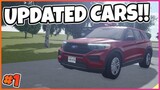 UPDATED CARS FROM RECENT UPDATE (#1) || Greenville ROBLOX