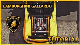 How to make a lamborghini gallardo engine| Car Parking Multiplayer