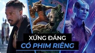 10 NHÂN VẬT PHỤ MCU xứng đáng có PHIM RIÊNG