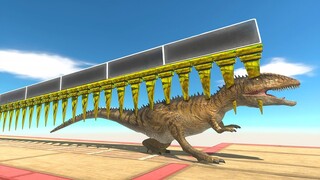 Run Away From Falling Saw Blade - Animal Revolt Battle Simulator