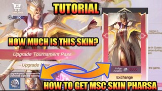 Tutorial How To Get MSC Skin Pharsa Via Event | Price of MSC Skin revealed | MLBB