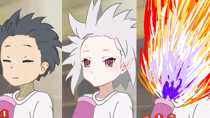 Kokoro is not just blowing her hair [Ninjutsu Burning Hell]